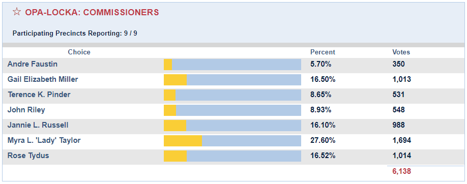 2008 General Election Results Opens in new window